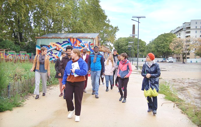 Les Pépinières Urbaines en visite en France